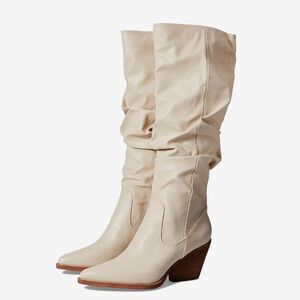 NEW $150 Zodiac Riau Birch Beige Slouchy Heel boot women size 7